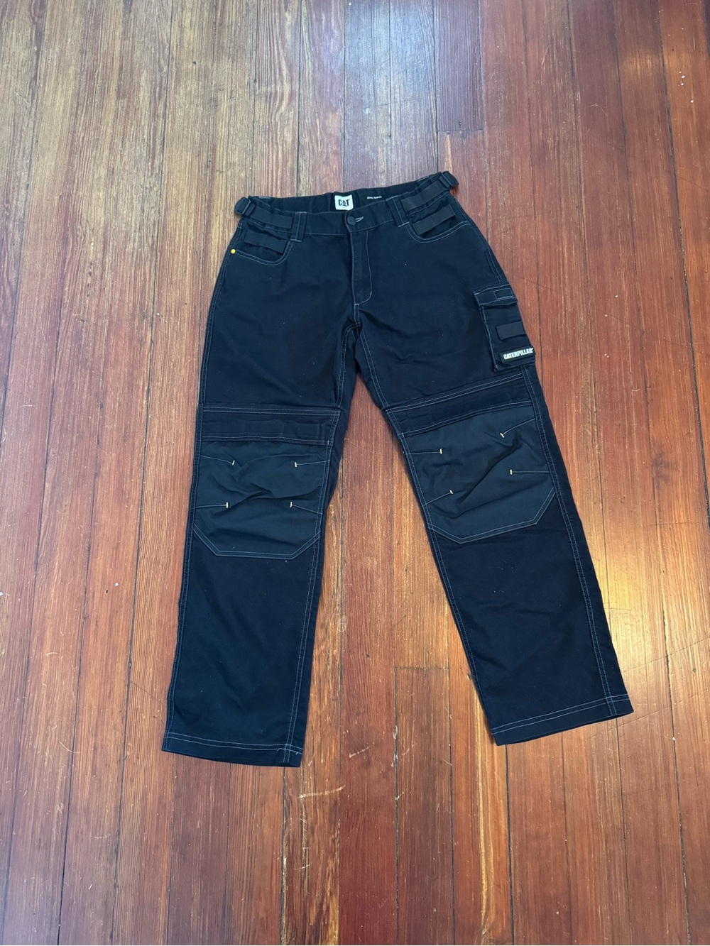 CAT Caterpillar women’s Black Work Cargo Pants 2 XS